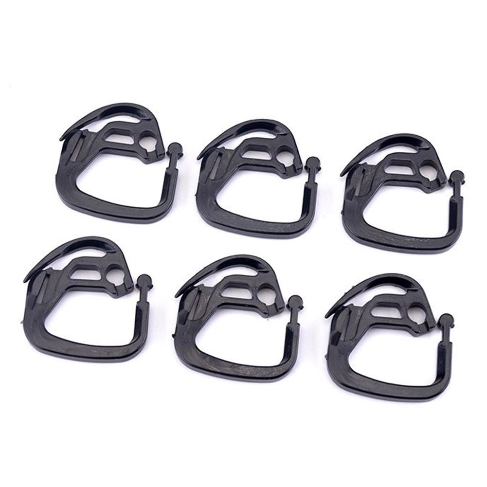 10/20/50pcs Shade Clips Hooks Shade Cloth Clamps Wire Mesh Fixing Black Fence Netting Clips Hanging Practical High Quality