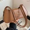 Women's Bag New Fashionable Solid Color Versatile Shoulder Bag