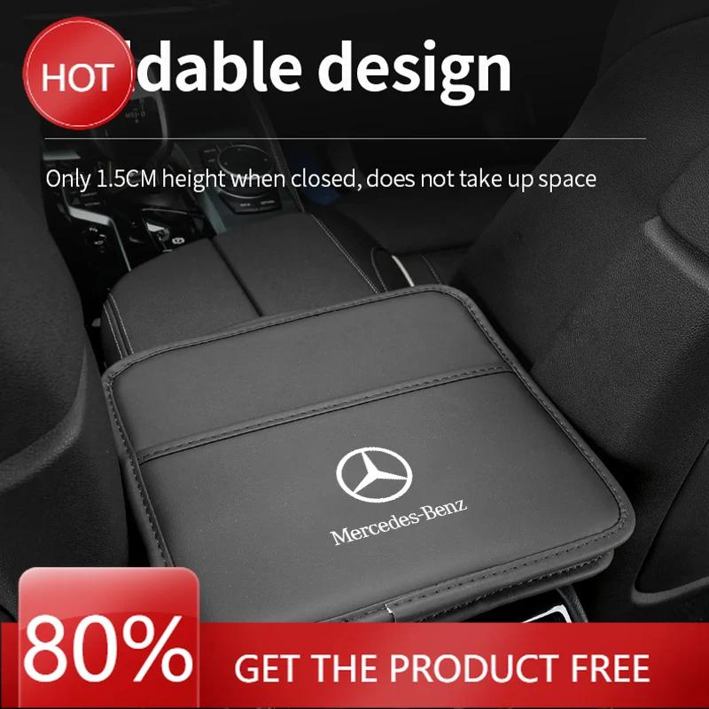 Multifunktionaler Sitzrücken-Schutz für das Auto, Hängende Aufbewahrungstasche für Benz AMG A C E S G-Klasse W201 W210 W108 W204 W205 W203