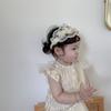 Adjustable Infant Lace Headwear Elastic Hair Band Soft Comfortable Polyester Baby Girls Hair Decoration Retro Design