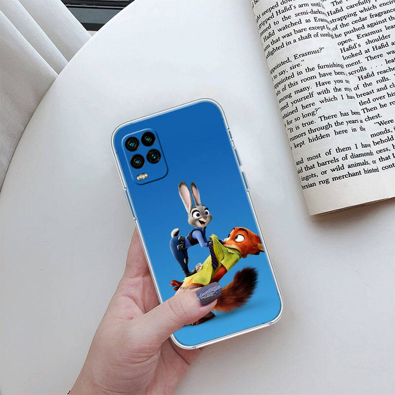 Coque de téléphone MH158 Zootopia pour Motorola G34 G32 G31 G14 G15 G84 G62 E32 G24 G72 G71 G73 G85 G200 G60 G52 G51 G50 G42 G41 G32 G30