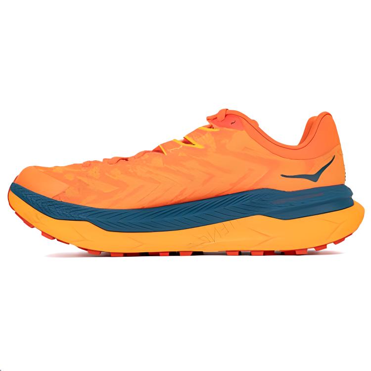 HOKA One One Tecton X Comfortable Shock Absorbing Durable Low Top Running Shoes Unisex Running Shoes Yellow Orange 1138471-RYPB