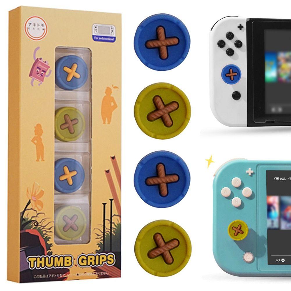 

Мягкие аксессуары Геймпад для Nintendo Switch Большой палец Рукоятка Крышка джойстика Защитный чехол Силикон