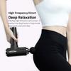 Professional Grade Muscle Massage Gun Deep Tissue Impact Athlete Relaxation Electric Back Massager Lactic Acid Breakdown Soreness Relief Fascia