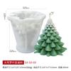 Christmas Tree Silicone Mold Diy Aromatherapy Candle Silicone Mold Christmas Tree Santa Claus Plaster Ornament Mold IceCube Mold
