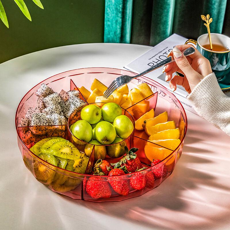 ZISIZ Fruit and Snack Storage Tray Set