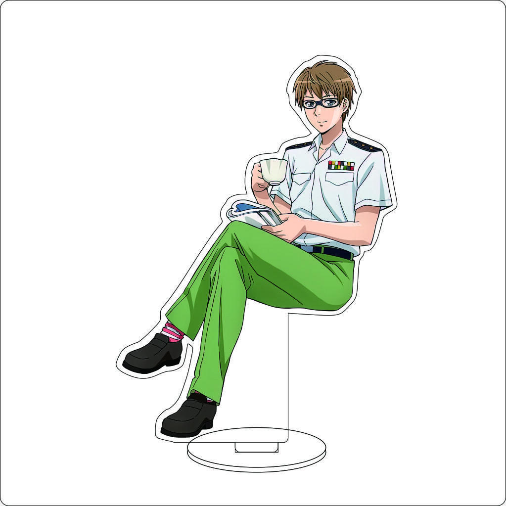 16CM Anime Cells At Work Cosplay Acrylic Stand Ornaments Macrophages Platelet Red Blood Cell Leukocyte Figure Stand Gifts