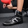 Men's and Women's Boxing Shoes, Fighting Shoes, Non-slip and Lightweight Sanda Training Shoes, Professional Competition Fighting Shoes