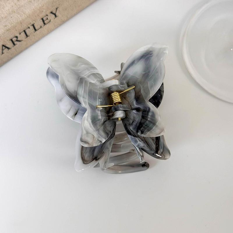 

Retro Colorful Sweet Butterfly Hair Claws for Women Girls Temperament Hair Clip Styling Tools Hairpin Acetate Barrette Headdress