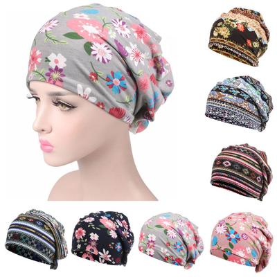 Sport Casual Elastische Slaapmutsen Haaruitval Hoofddoek Mutsen Moslim Hidjab Chemo Hoed Hoofdband Dames Turban Hoed