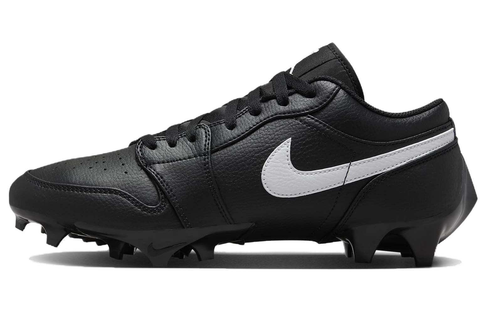 Jordan 1 Low TD Шиповки Черно-белые Унисекс FJ6245-001 44