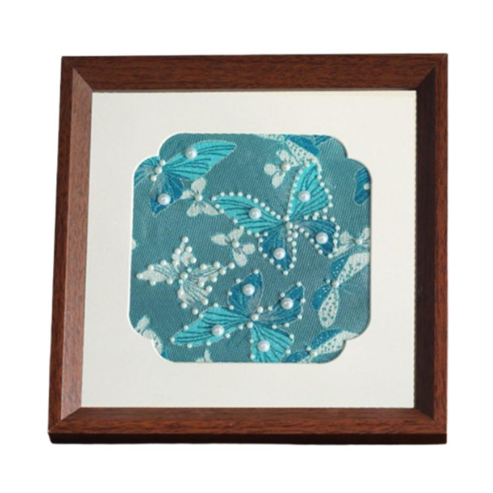 

Рамка для картины из жемчуга ручной работы Имитация жемчуга Жемчуг DIY Материал Пакет Настенное искусство Set 5