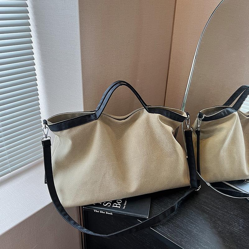 Versatile Canvas Bag: Stylish, High-Quality, Large-Capacity Handbag & Crossbody Bookbag (2025 Edition)