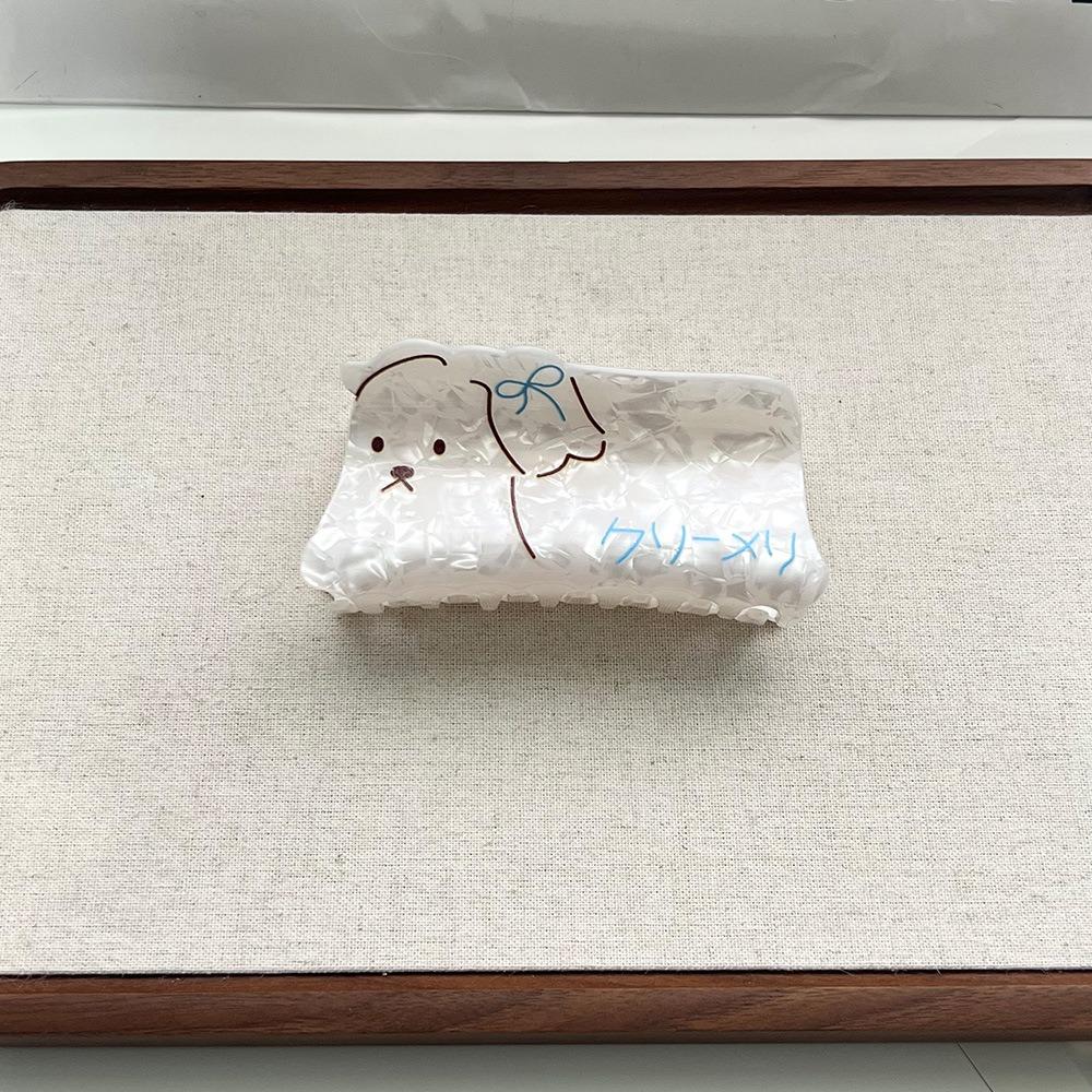 Piggy Cat Acetate Hair Clip Acetic Acid Puppy Grab Clip Dinosaur Hair Claw  Hair Accessories