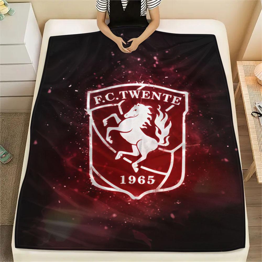 FC. Coperta in Flanella Twente, Alta qualità, Confortevole per Tutte le Stagioni, Decorazione per la Casa, Calore e Comfort