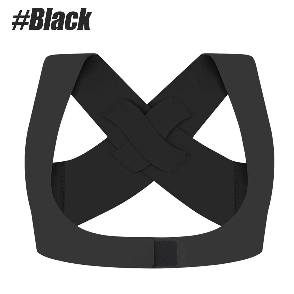 

1Pc Posture Corrector For Women And Men, Adjustable Upper Back Straightener And Providing Pain Relief From Neck, Shoulder L