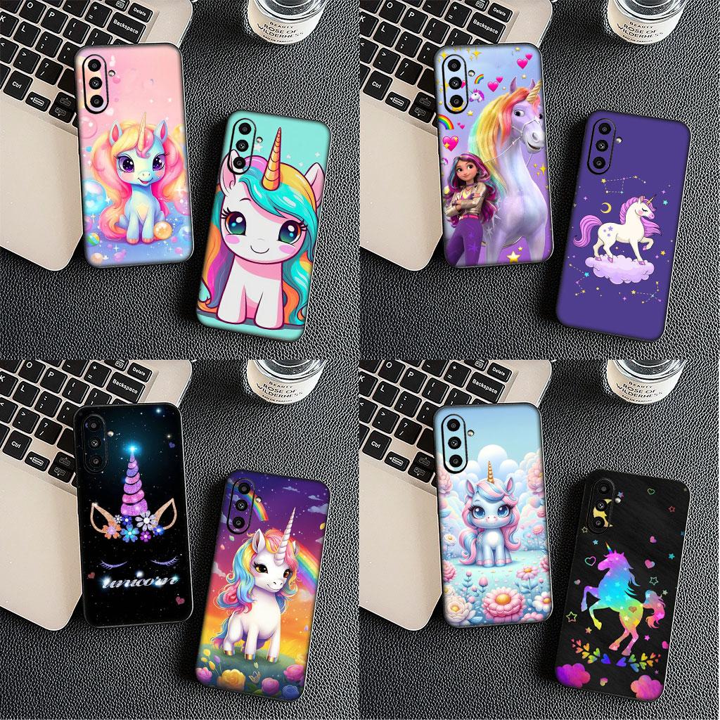 Phone Cover Unicorn Cartoon Horse for Huawei Mate 20 P30 P20 Lite Pro Y7 Y6P Y7A 2019 Nova 5T 3I Soft Case