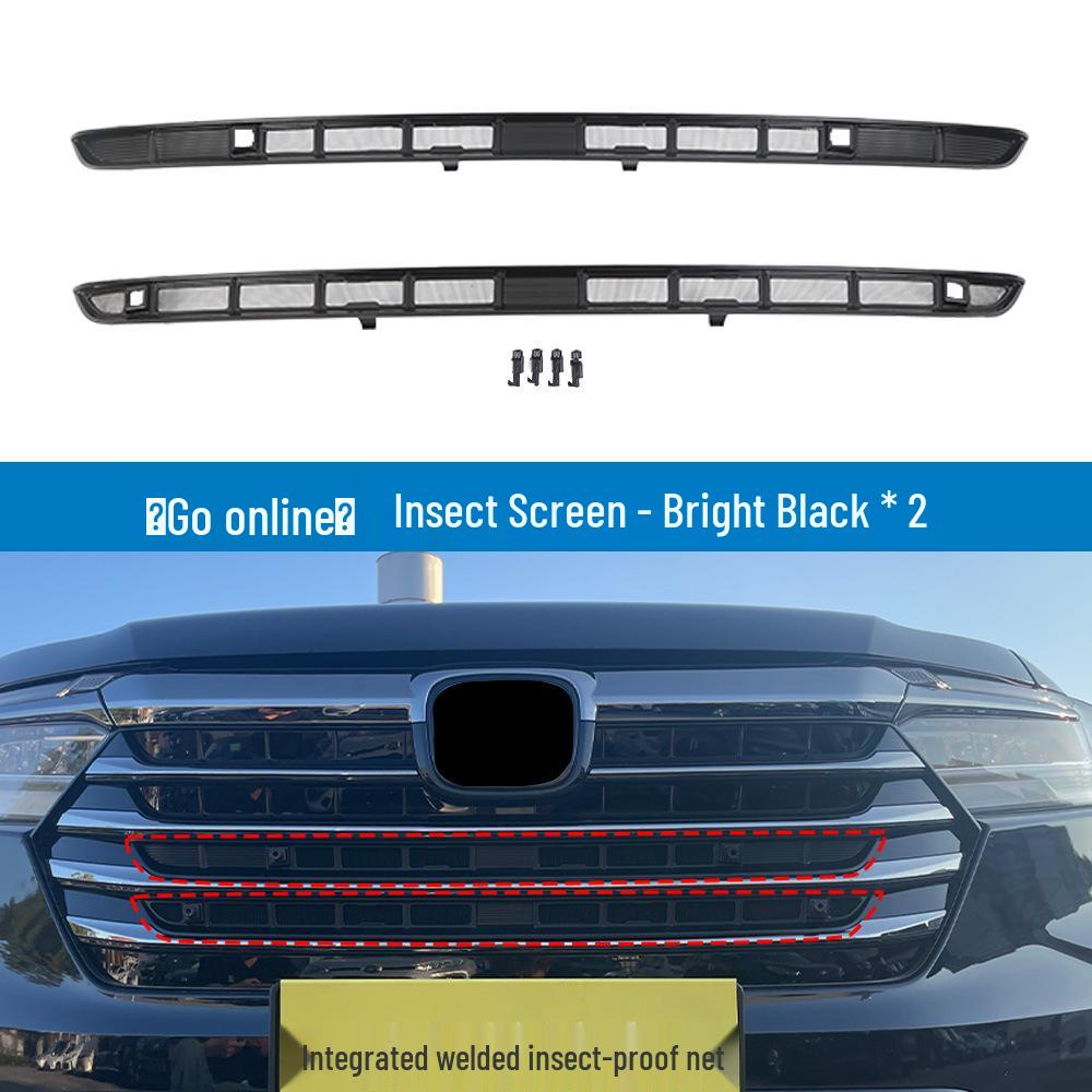 Insect-Proof Radiator Protection Net for 2022-2026 Honda Odyssey: Easy Buckle Installation, No Disassembly Needed.