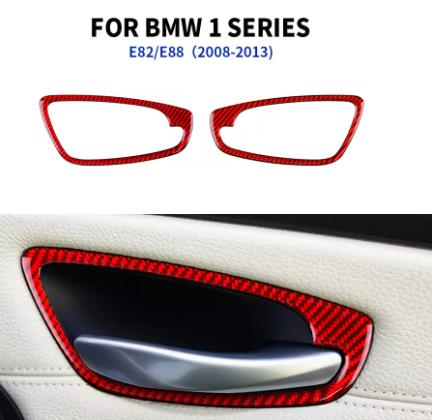 Sticker For BMW 1 Series E82 E88 2008-2013 Accessories Carbon Fiber Car Automatic Special Interior Trim Cover Sticker Styling