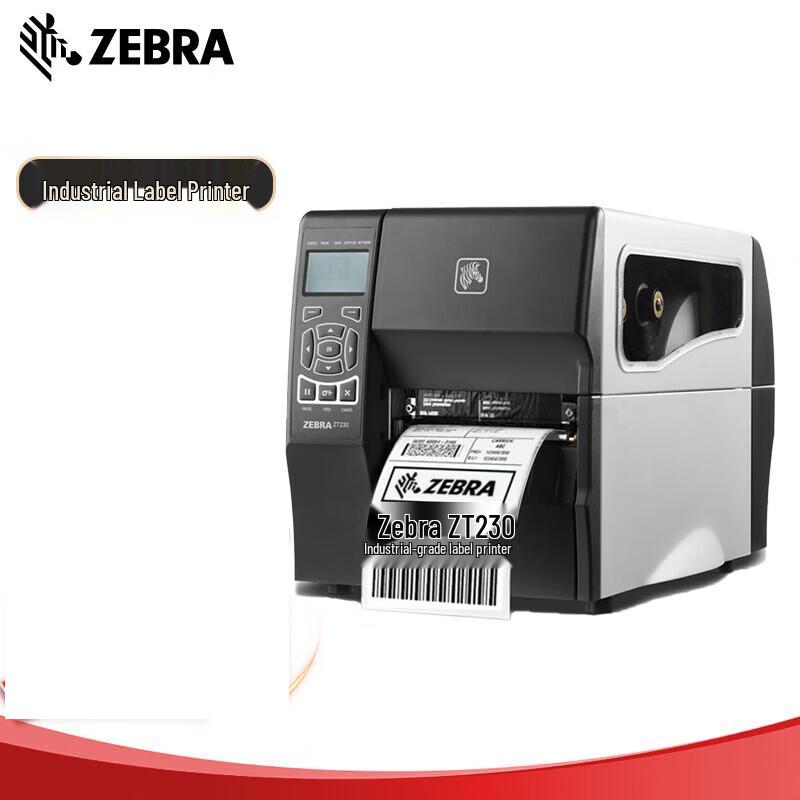 

Zebra ZT230 203DPI Industrial Label Printer CN plug (adapter included)