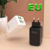 150W Multi-Port Charger: 4 USB + 2 PD, 5V/2.4A, EU/UK/US Compatible for Mobile Devices