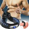 Vibrerende Cock Ring for Menn Myk Silikon Dual Rings Par Spill Voksen Sexleketøy Utløsning Forsinkelse Mann Penis Ring