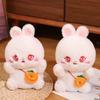 Bag Carrot Bunny Plush Toy With Cute Eyes For Kids Play And Display Collector