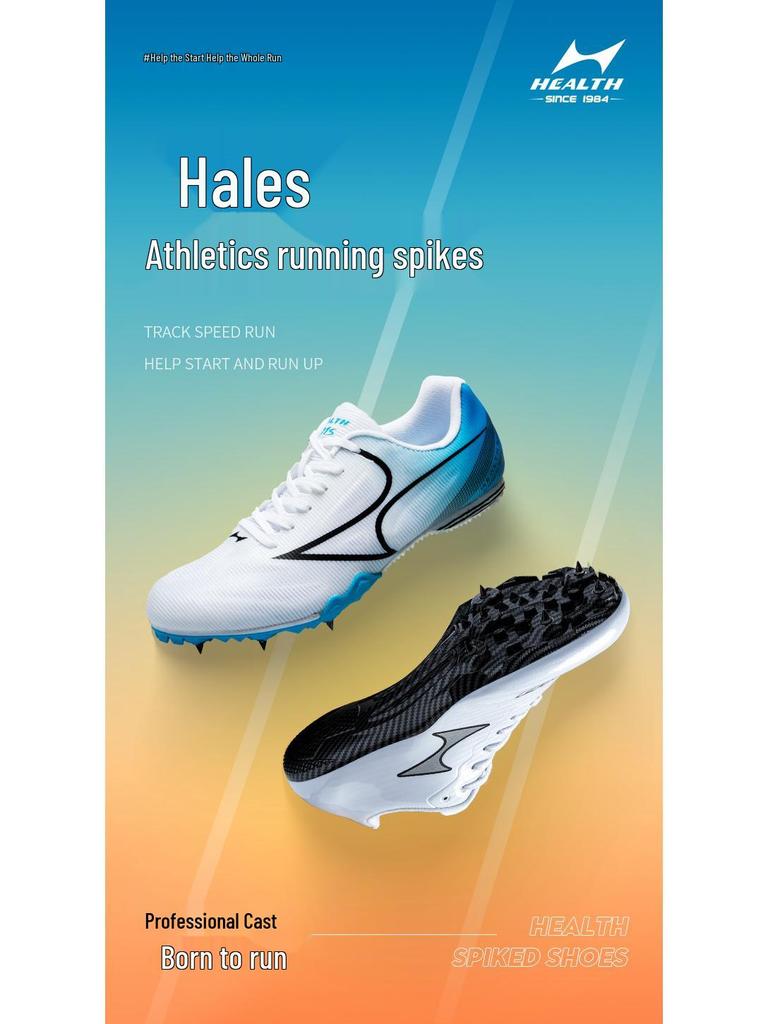 181s Spiked Running Shoes for Men, Women, Students - Middle Distance Track & Field Competition