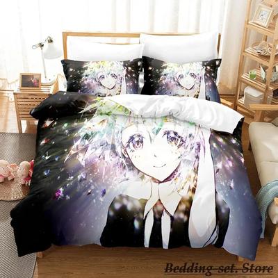 Houseki no Kuni Povlečení Jednolůžko Dvojlůžko Plná Velikost Queen King Velikost Ložní Souprava Dospělý Dítě Ložnice Sady Povlečení Anime parure de lit Bed