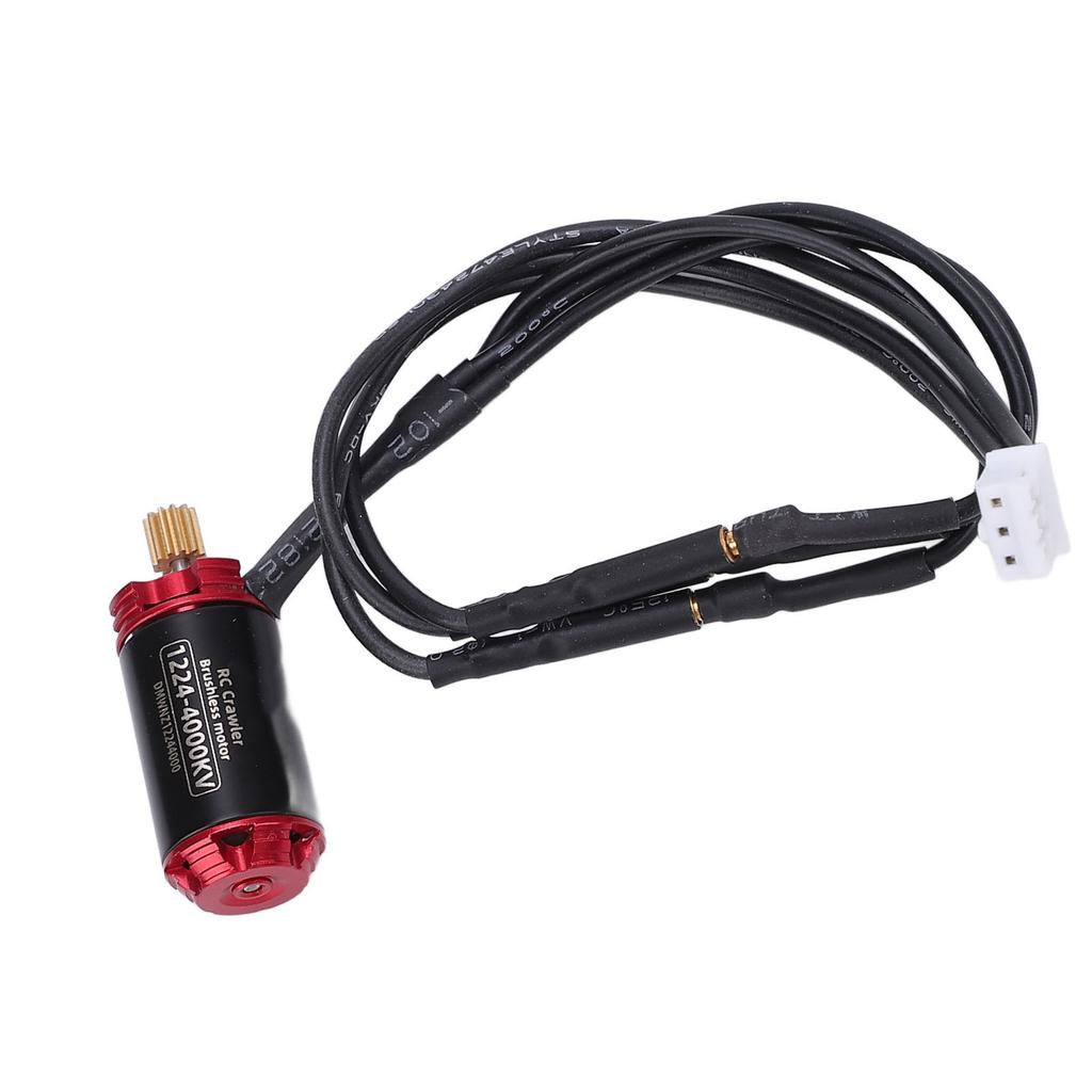 RC Brushless Motor 4000KV Geringe Linearität RC Außenläufermotor mit Kabel für Axial SCX24 SCX24 124 RC