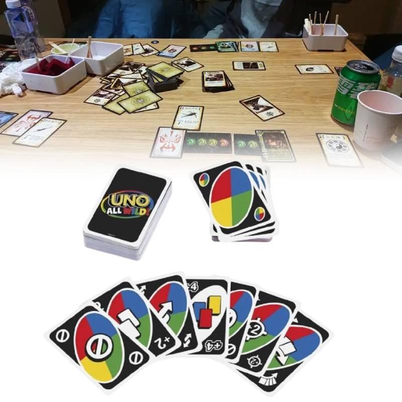 All Uno Wild Poker Card Board Game Family Party Prop Educational Toys Gifts
