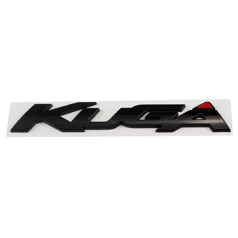

1Pc 3D Metal Badge Letter Car Tail Rear Trunk Emblem Sticker Decoration For KUGA Logo Car Accessories чёрный