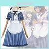 Elegant Anime Cosplay Costume 2024 Summer Fresh Sweet Style Polyester Fiber