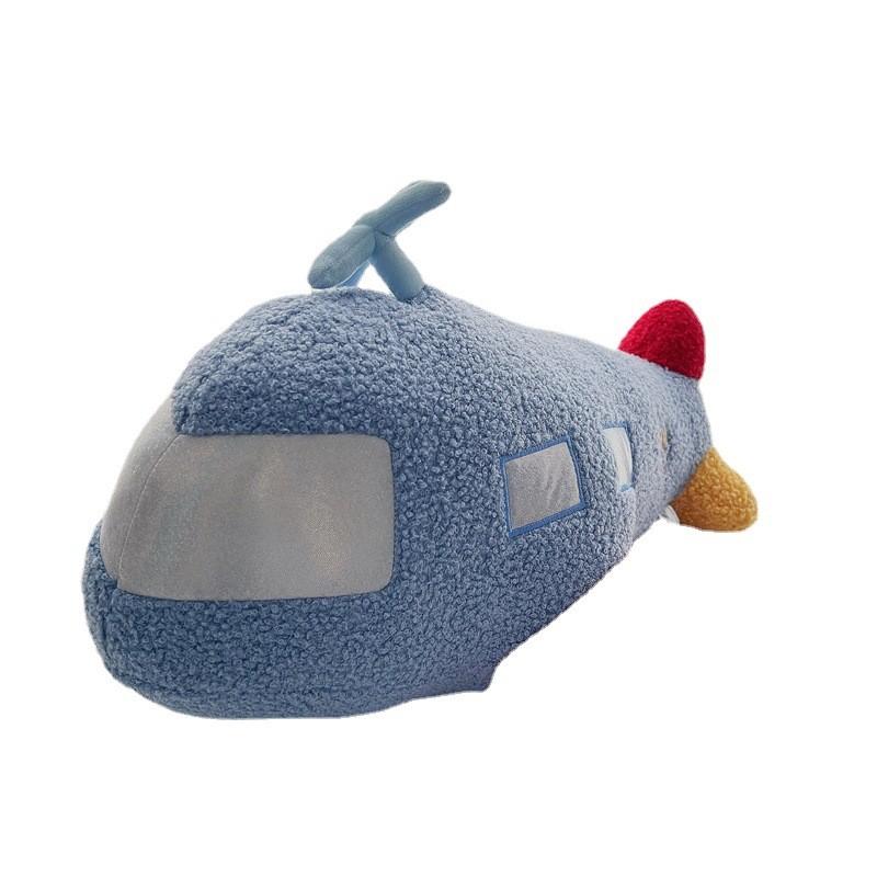 Space Rocket Plush Pillow With Pp Cotton Filling For Kids Bedroom Decor