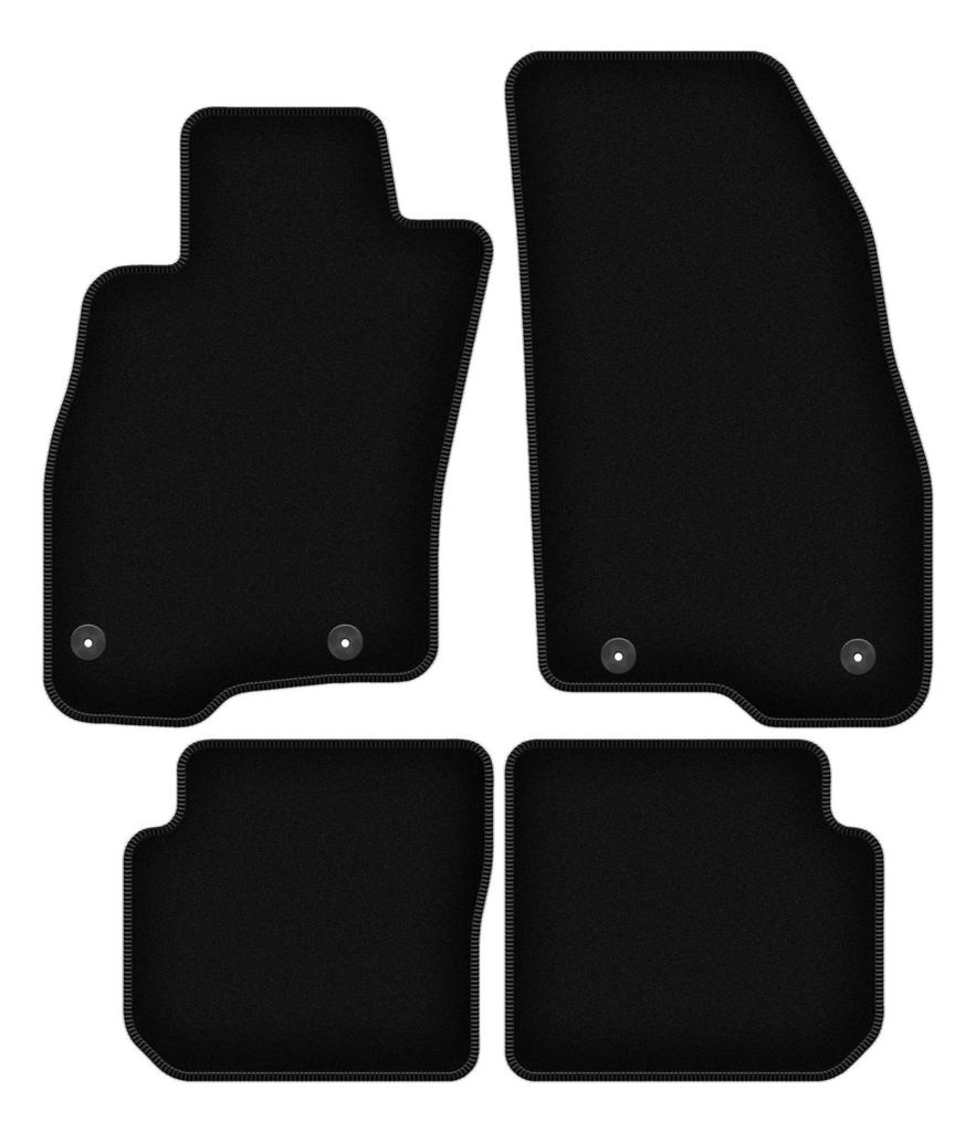Basic Velour Car Mats For Fiat Punto 12' Hatchback (2012-2018)