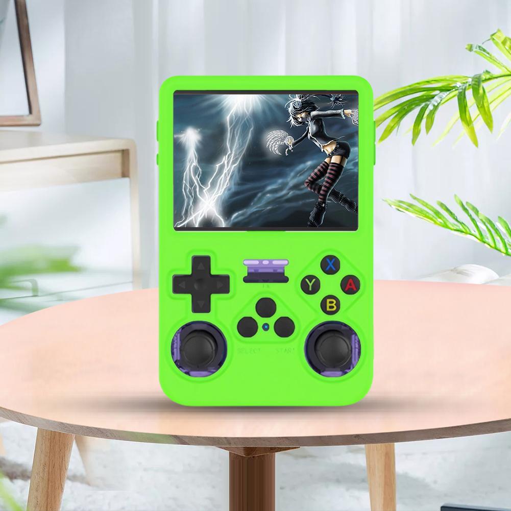 Silicone Shockproof Protective Cover Anti-Scratch Protector Shell Sleeve Soft Skin Cover Case for ANBERNIC R36S Game Accessories