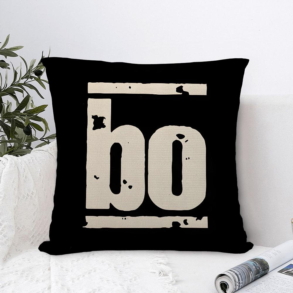 B-Bohse O-Onkelz Rock Pillow Case Sofa Decorative Home Double-sided Printing Short Plush Cushion Cover Throw Pillow Cover Gifts
