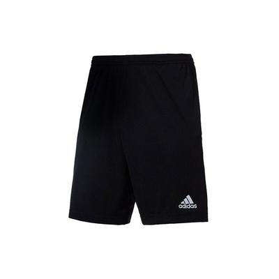 Ent22 Tréningové šortky Jednofarebné logo Futbalová väzba Pánske Spodný diel Čierna HB0575