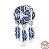 Copper Devil'S Eye Fatima Hand Charms Beads Tarot Cards Pendant Fit Original Bracelet Women Diy Jewelry Accessories