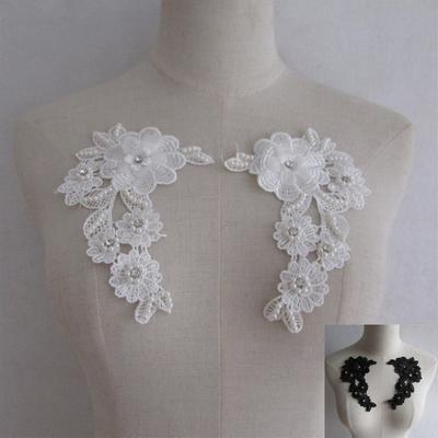 Water Soluble Polyester Lace Lace Bead Pair, Wedding Dress Clothing Diy Accessories Material Accessories Women'S Clothing Children'S Clothing