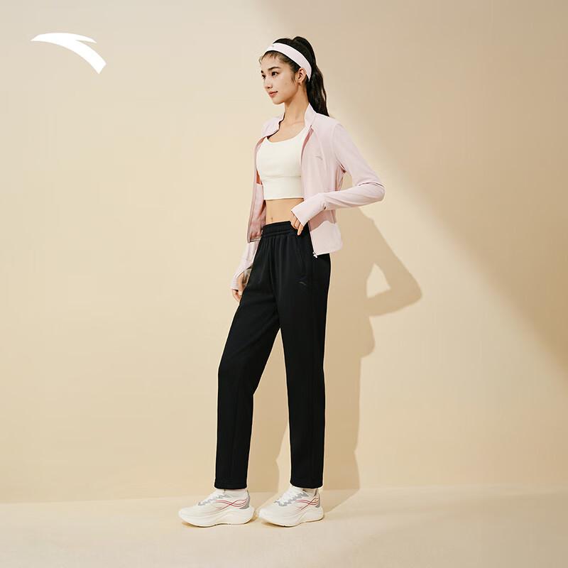 Anta Women's Fleece-Lined Casual Sweatpants