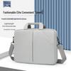 Compact Handheld Briefcase: Multi-Compartment Crossbody & Laptop Bag