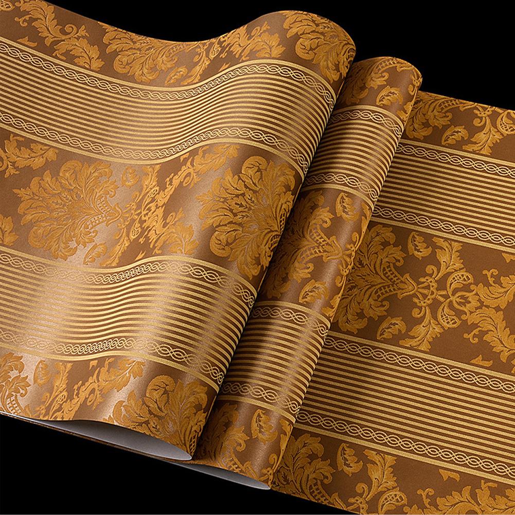 Šedá 3D viktoriánská damašková reliéfní tapeta v roli Domácí dekorace Obývací pokoj Ložnice Tapety Stříbrné Květinové Luxusní tapety