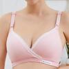 Wire-Free Double-Open Maternity Nursing Bra - Anti-Sagging, Supportive, Easy Feeding Access