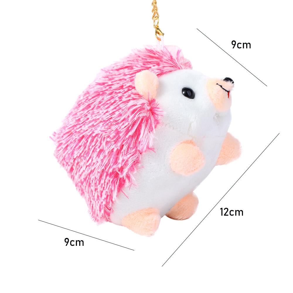 Toy Hedgehog Key Chain Key Ring Animal Animal Plush Toy Plush Dolls Plush Keychain Stuffed Toys