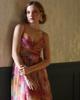 Cross2026 Europe Spring/Summer Mesh Print Spaghetti Strap Dress - INS Vacation Casual Party Style