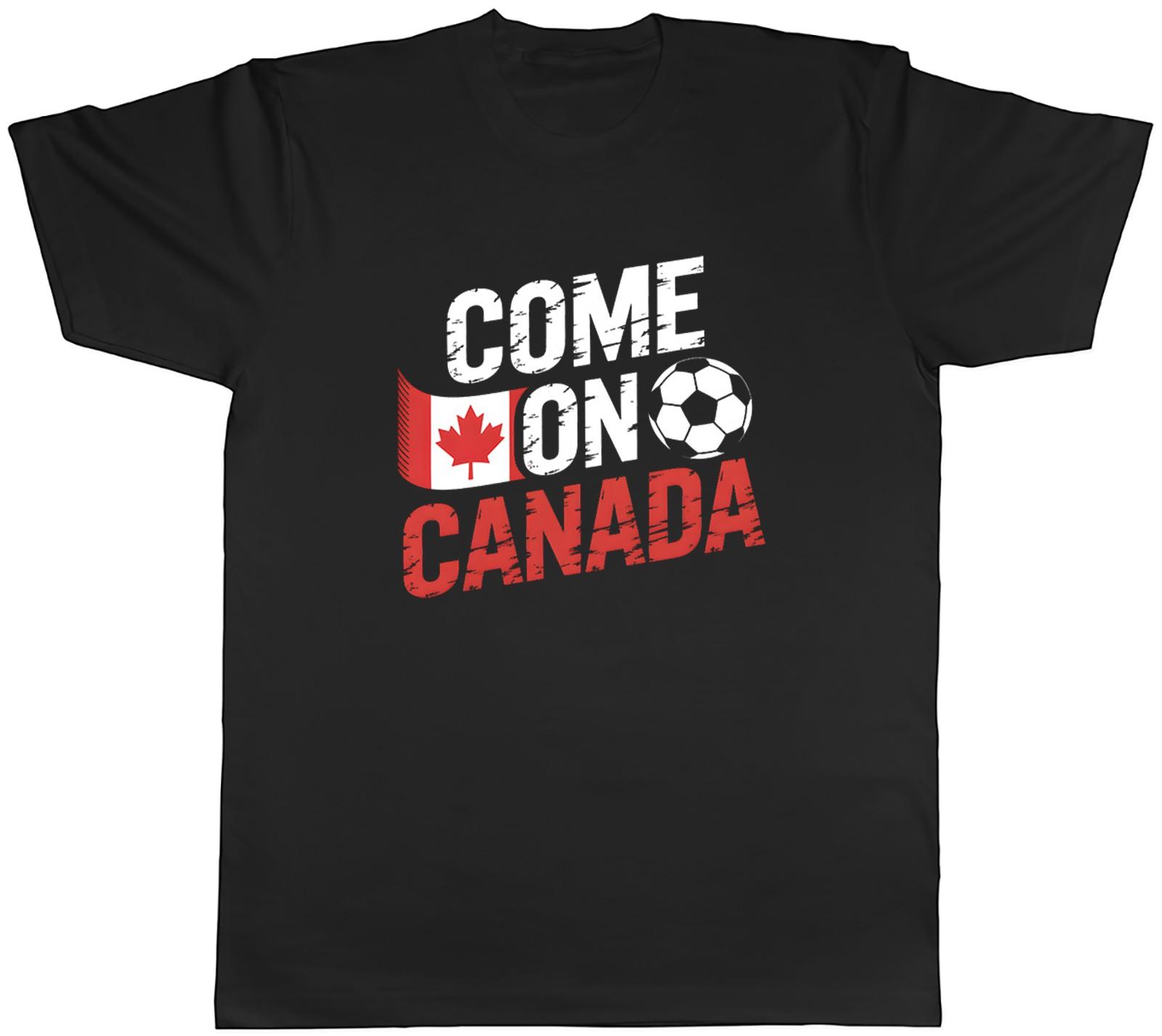 Come on Canada Supporter Football Fan Mens T-Shirt Tee Gift Top XXXL
