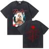 Prané Vintage Rapperka Doja Cat Ma Vie World Tour Trička Pánská Dámská Hip Hop Oversized Růžové Tričko Unisex Módní Tričko