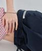 Leondeondada Nylon Pintuck Balloon Slacks, Navy