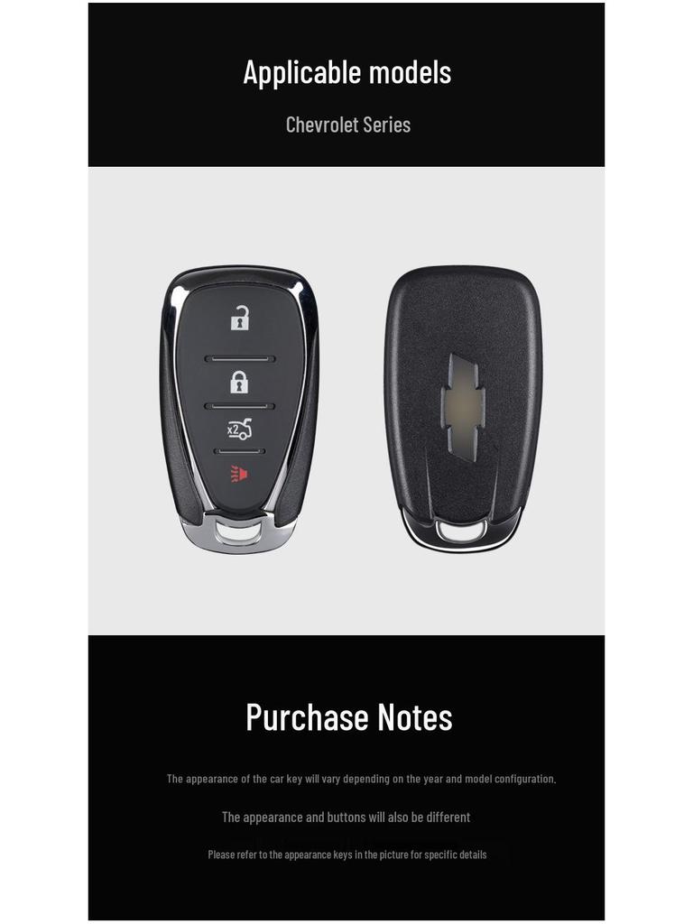 Forged Carbon Fiber Key Case for Chevrolet Camaro Bumblebee